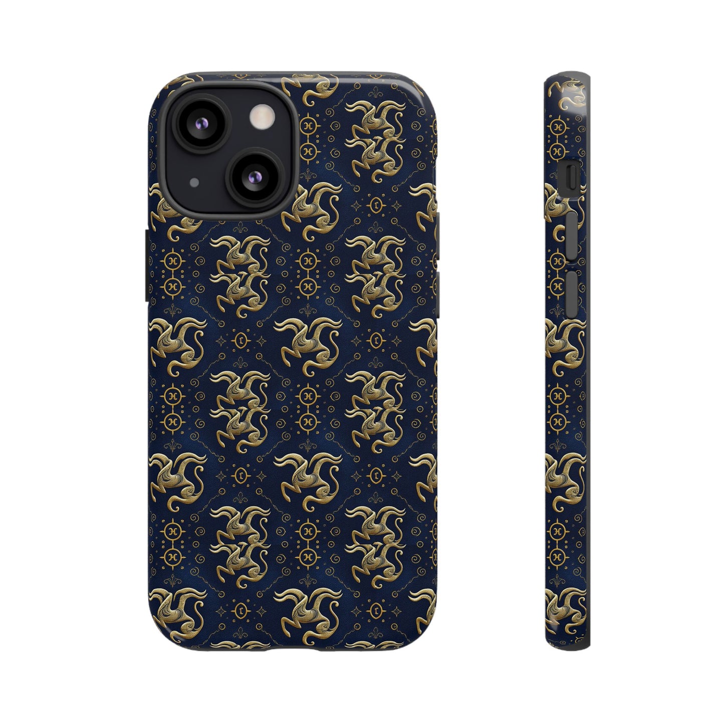 Tough Cases, Aquarius, Zodiac v2, Metal Pattern