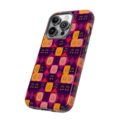 Tough Cases, Libra, Zodiac v1, Shape Pattern