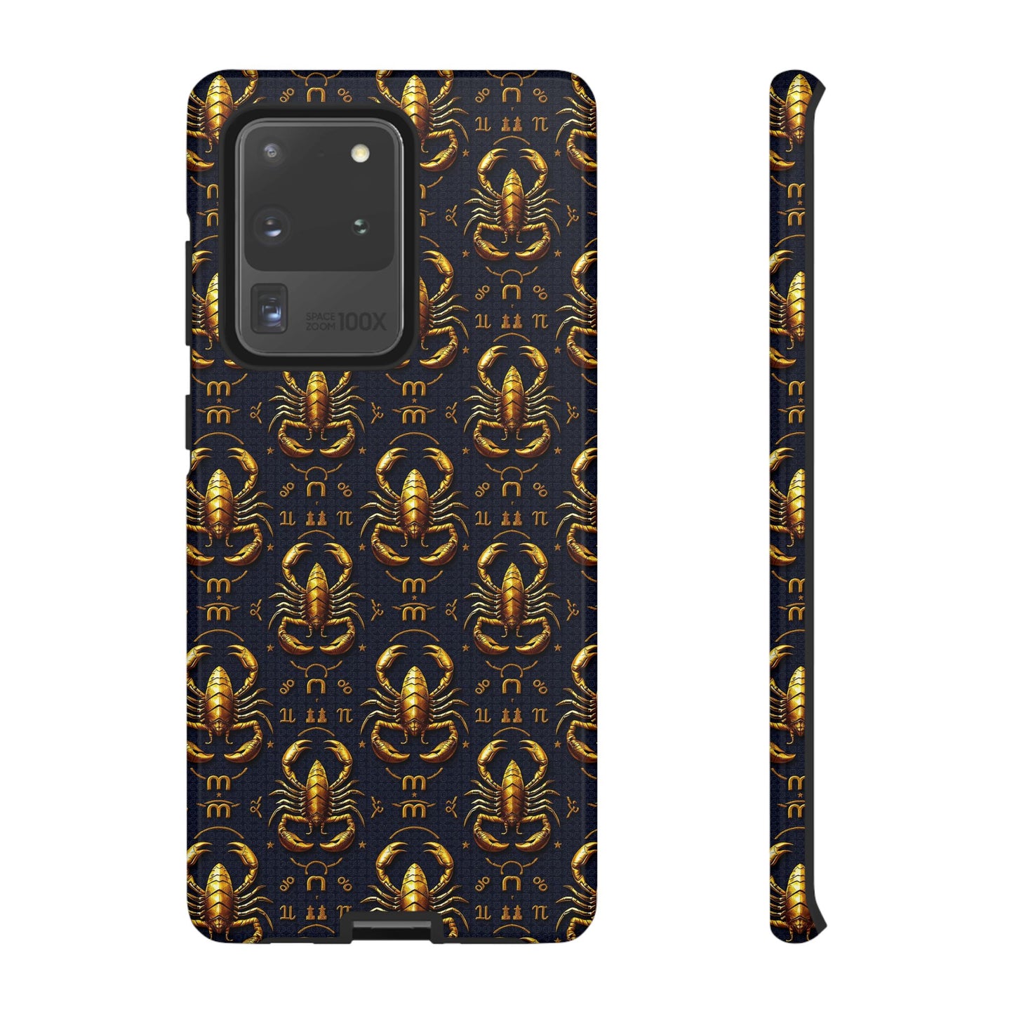Tough Cases, Scorpio, Zodiac, Metal Pattern