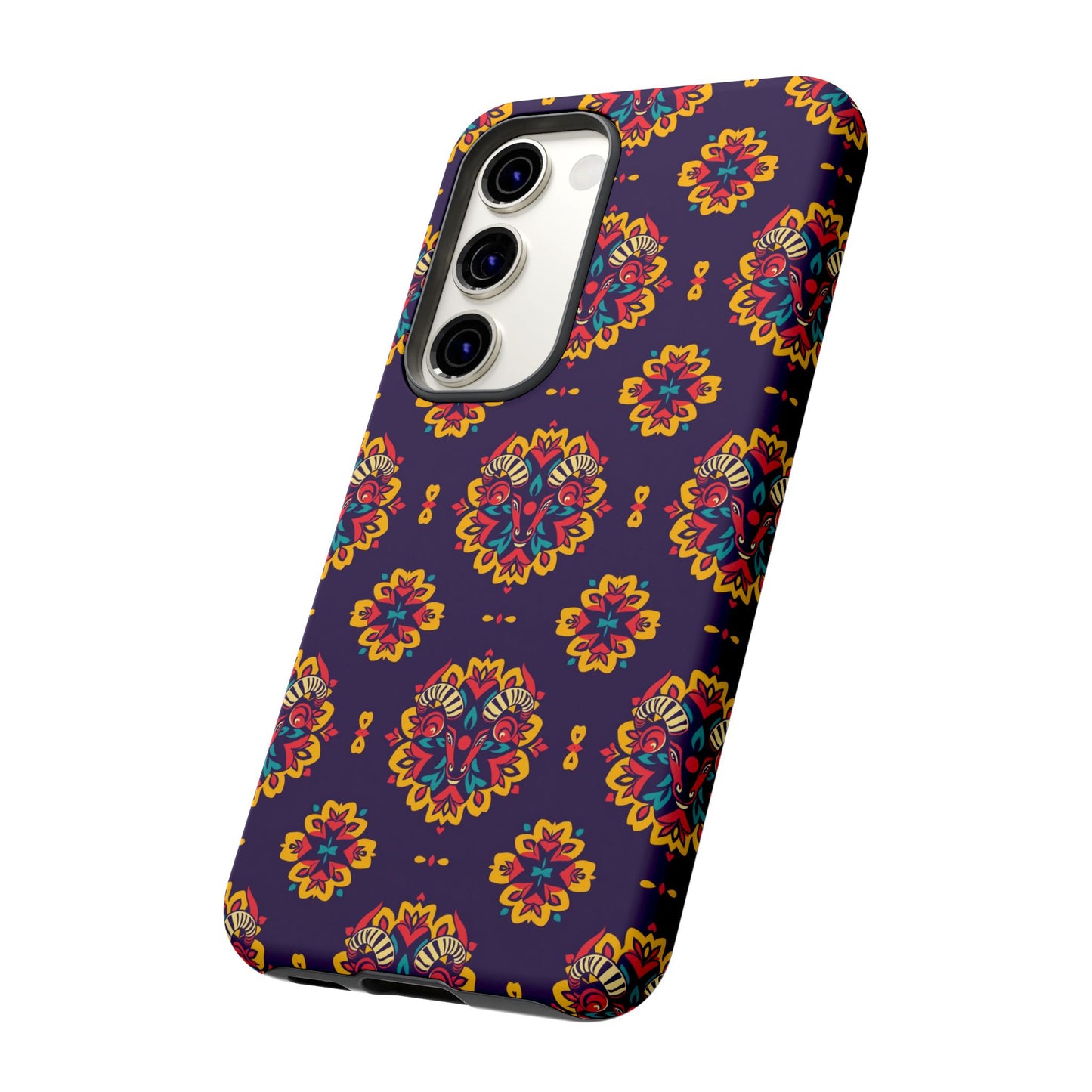 Tough Cases, Taurus, Zodiac, Flower Pattern