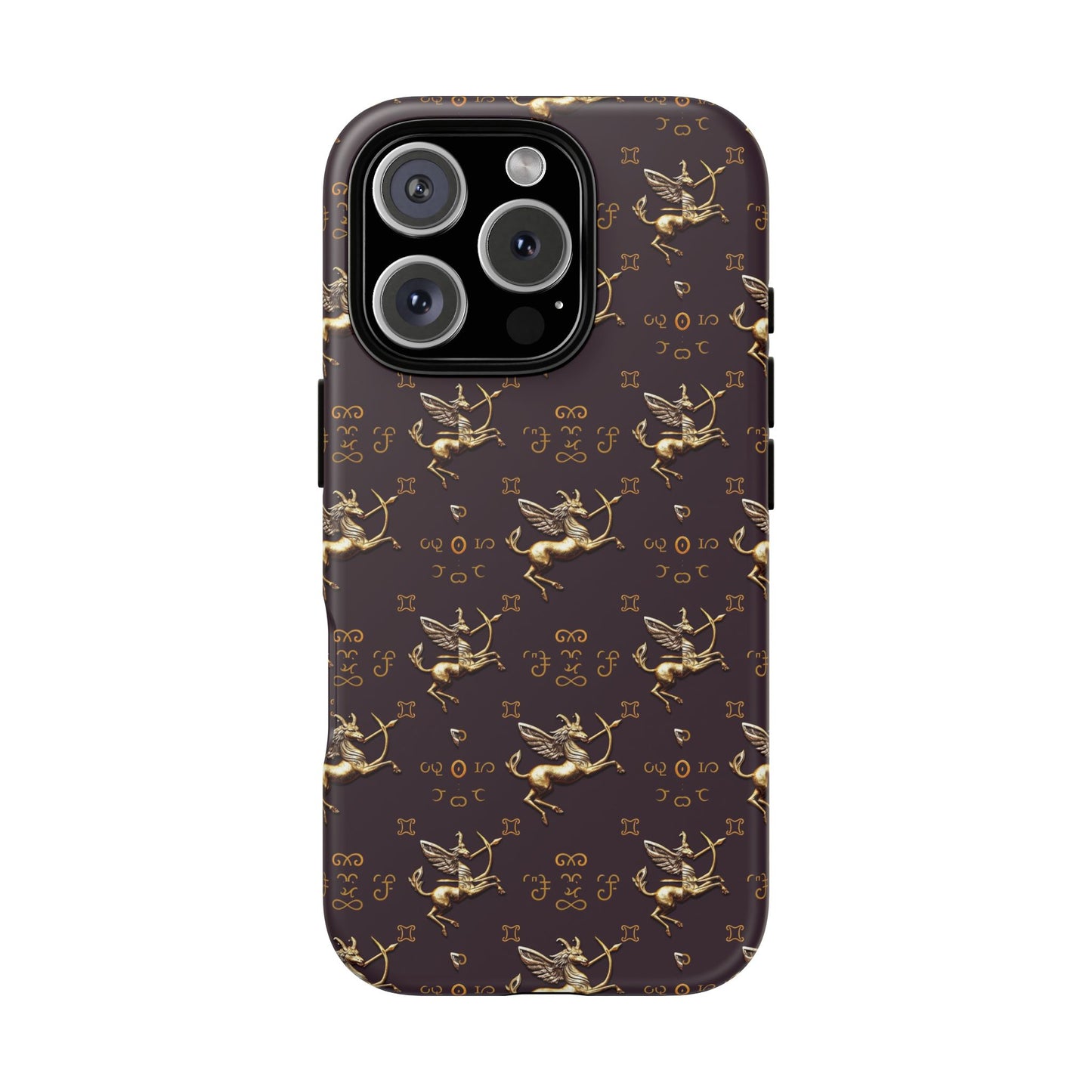 Tough Cases, Sagittarius, Zodiac v3, Metal Pattern