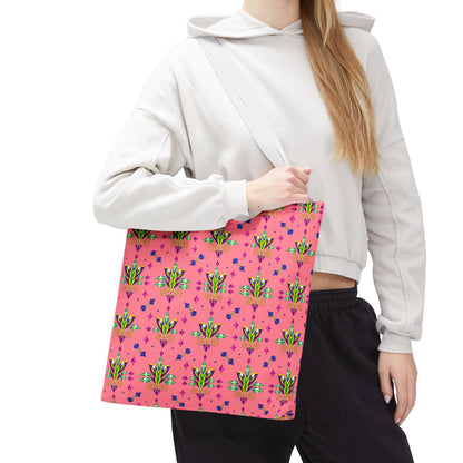 Tote Bag (AOP), Aquarius, Zodiac, Jewel Pattern