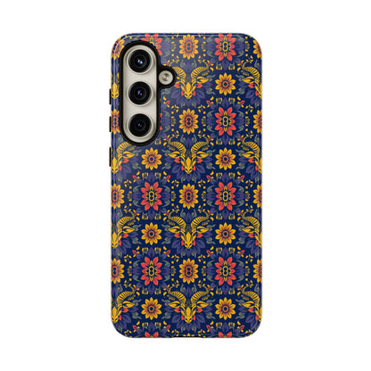 Tough Cases, Taurus, Zodiac v3, Flower Pattern