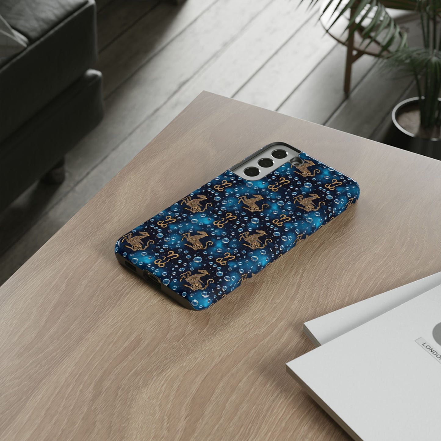 Tough Cases, Capricorn, Zodiac, Bubble Pattern