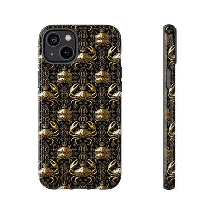 Tough Cases, Cancer, Zodiac, Metal Pattern