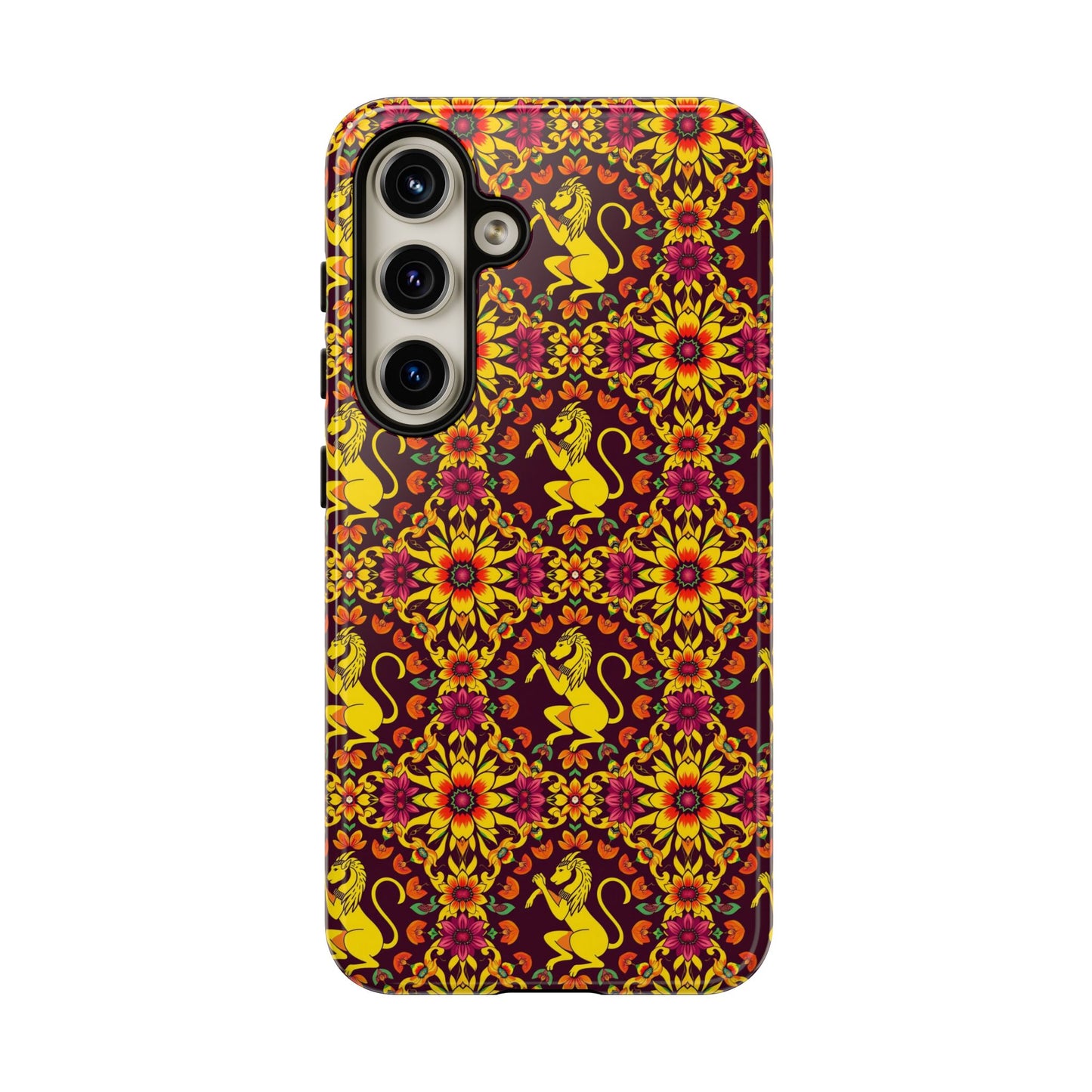 Tough Cases, Virgo, Zodiac v1, Flower Pattern