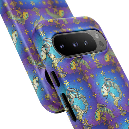 Tough Cases, Pisces, Zodiac v2, Metal Pattern