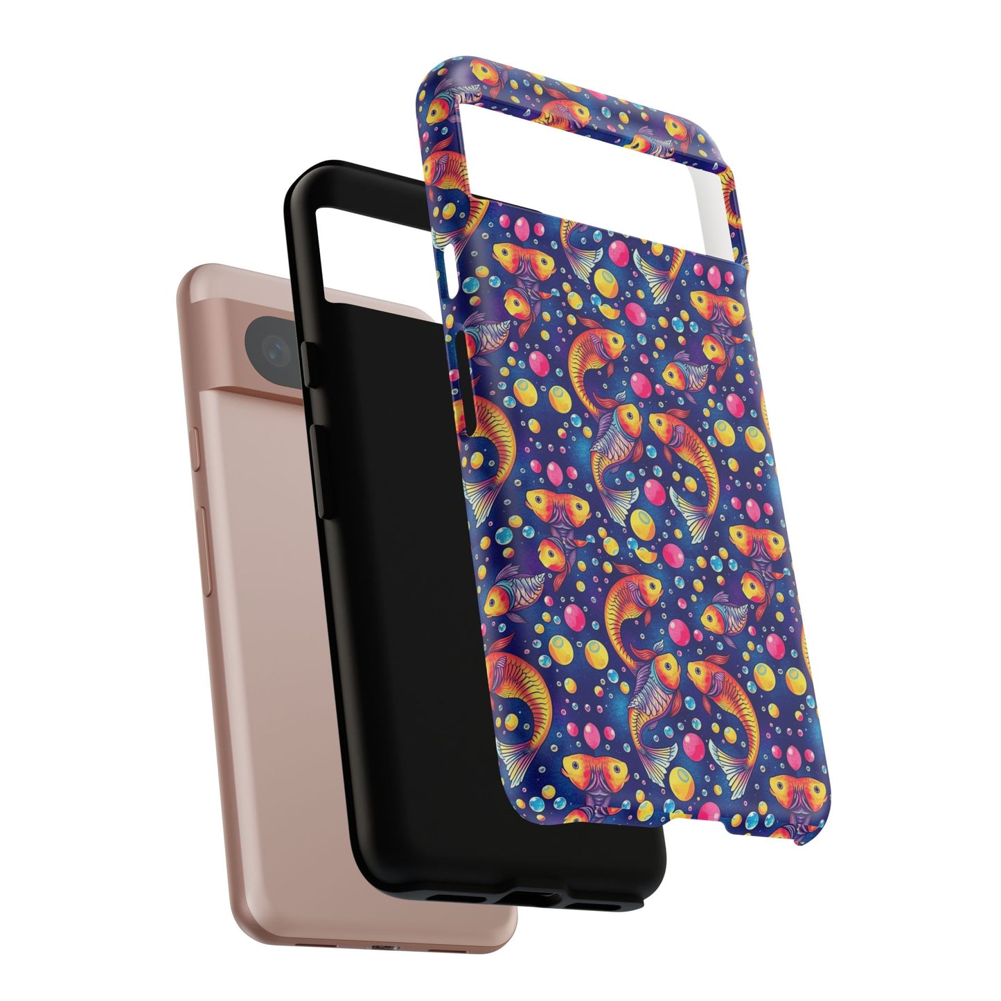 Tough Cases, Pisces, Zodiac, Bubble Pattern