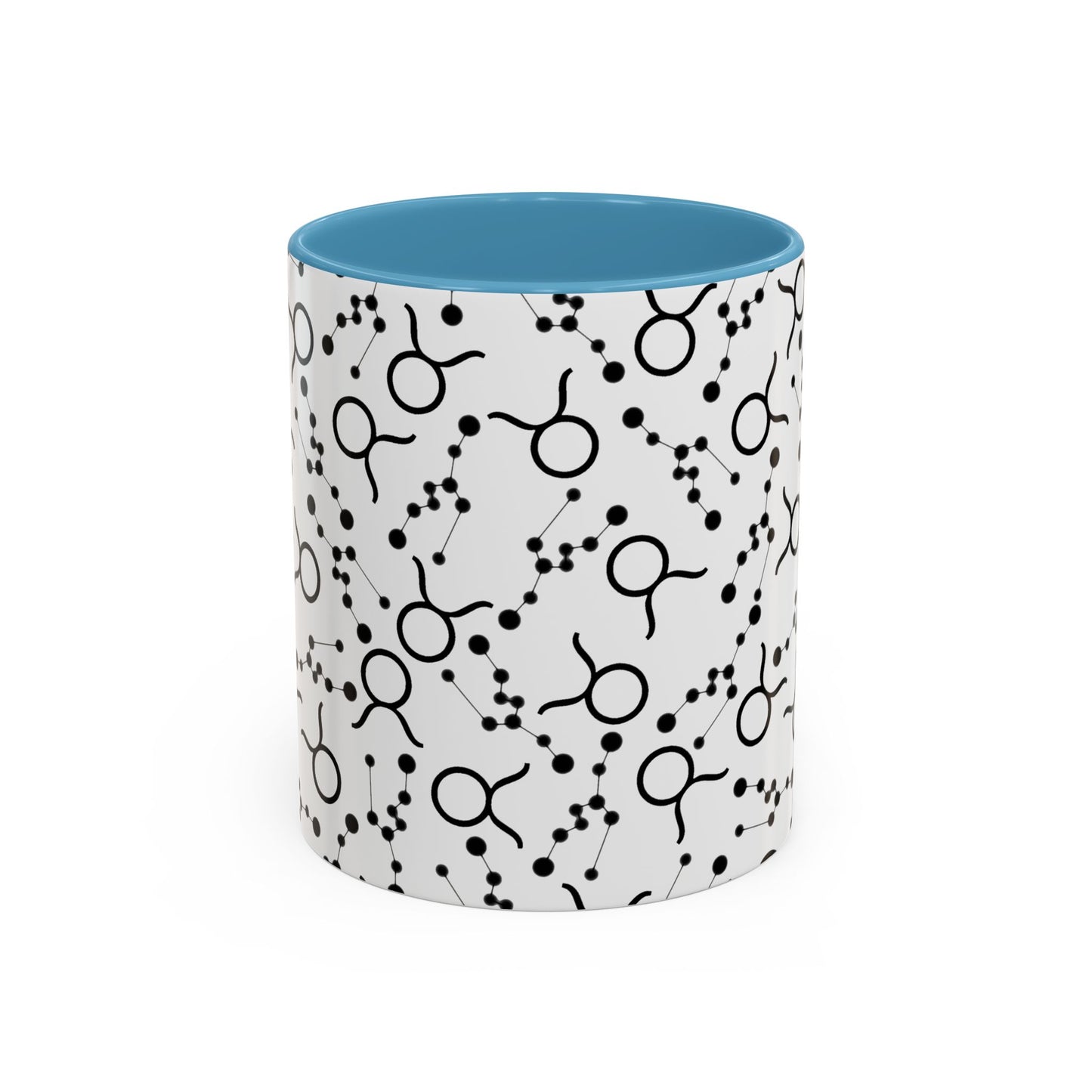 Accent Coffee Mug with the Taurus Zodiac sign (11, 15oz)
