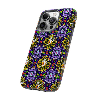 Tough Cases, Sagittarius, Zodiac v1, Flower Pattern