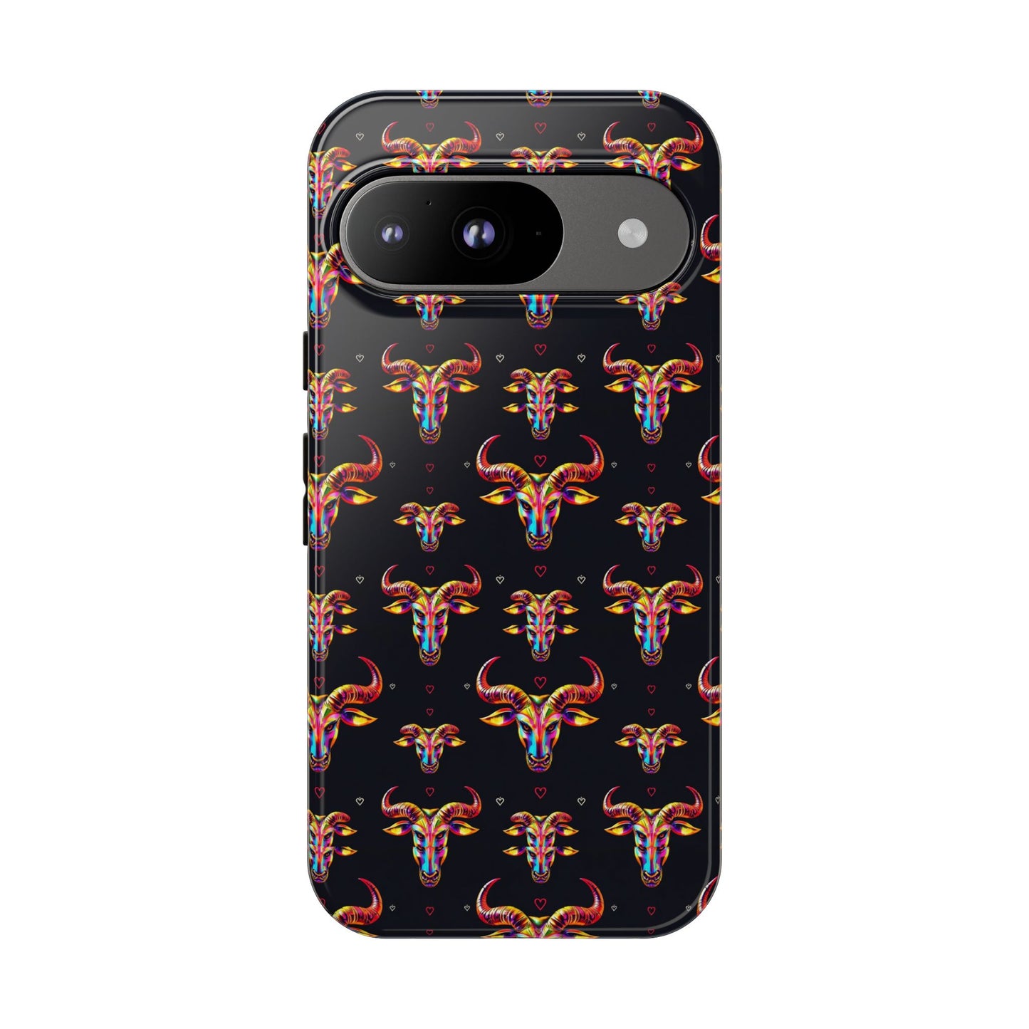 Tough Cases, Taurus, Zodiac, Metal Pattern