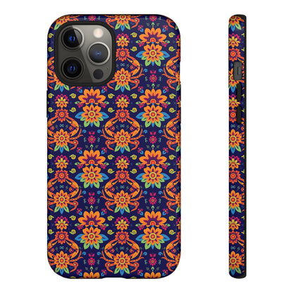 Tough Cases, Cancer, Zodiac, Flower Pattern