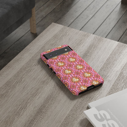 Tough Cases, Capricorn, Zodiac v4, Flower Pattern
