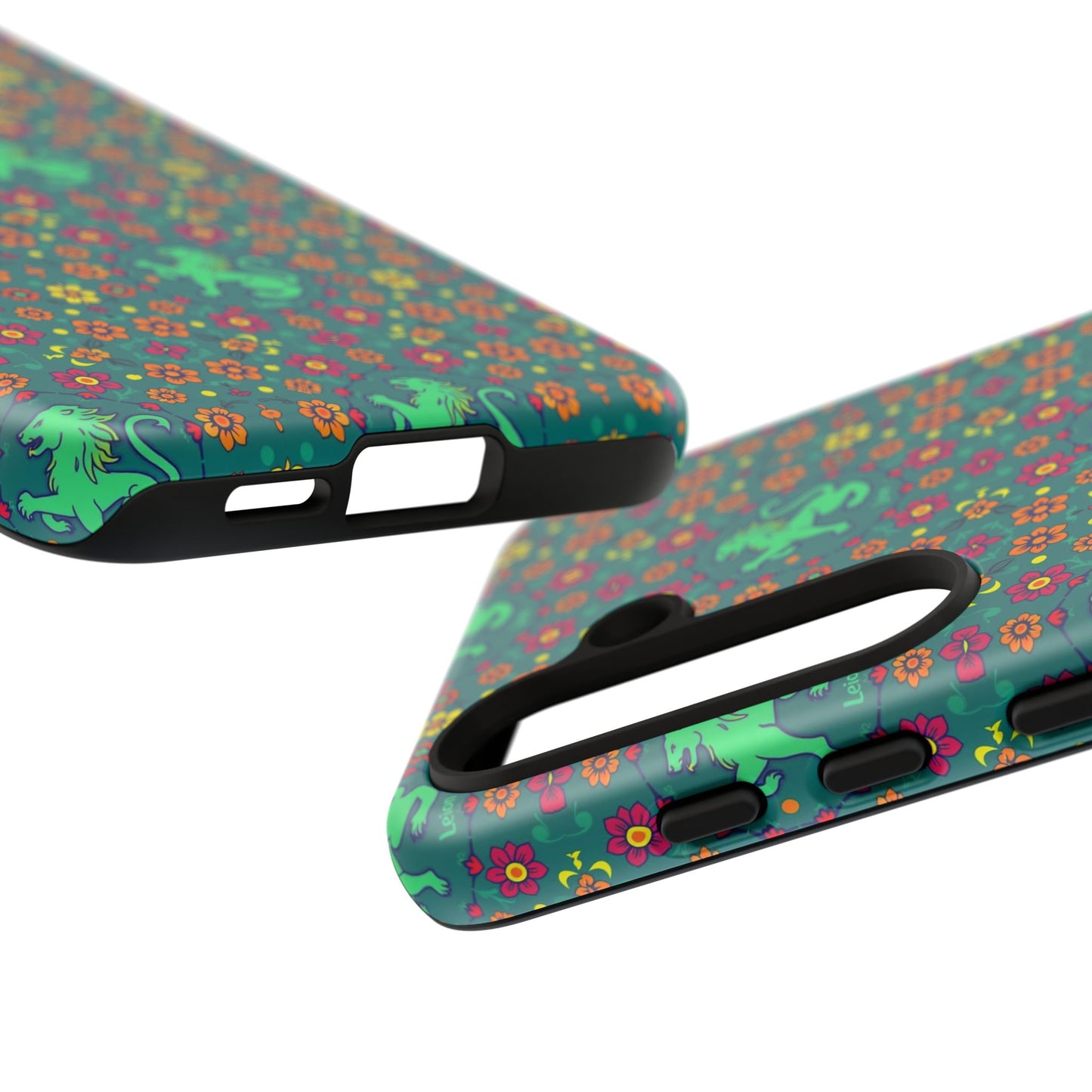 Tough Cases, Leo, Zodiac v3, Flower Pattern