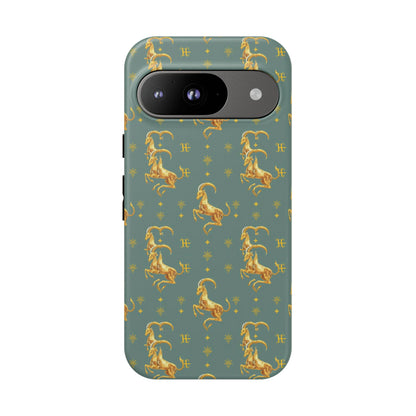 Tough Cases, Capricorn, Zodiac v1, Metal Pattern