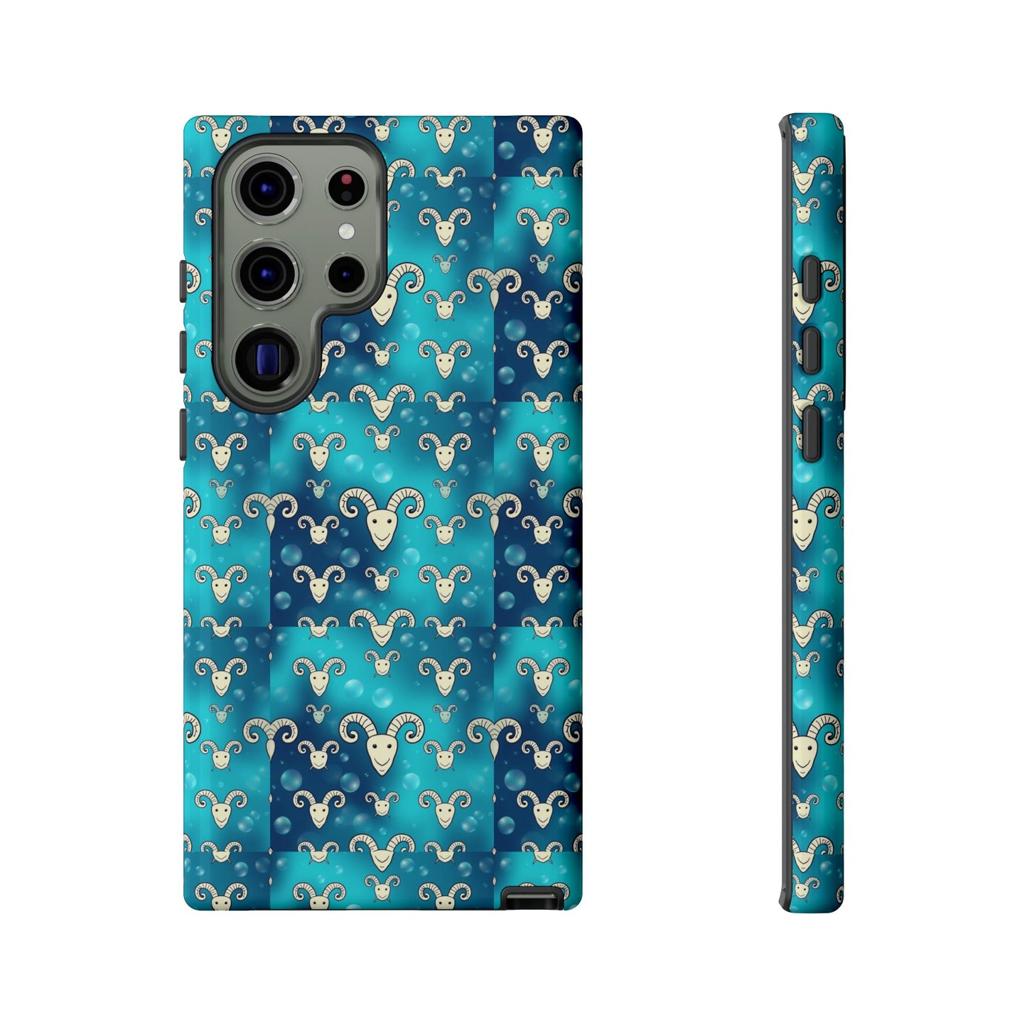 Tough Cases, Aries, Zodiac v1, Bubble Pattern