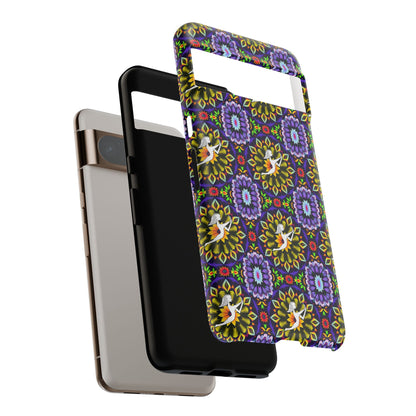 Tough Cases, Sagittarius, Zodiac v1, Flower Pattern