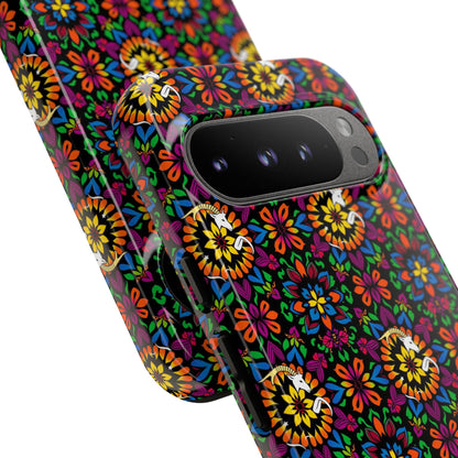 Tough Cases, Capricorn, Zodiac v2, Flower Pattern