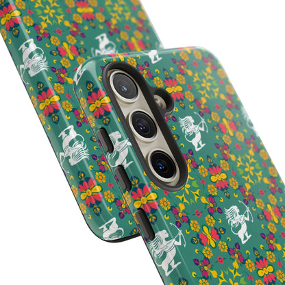 Tough Cases, Sagittarius, Zodiac, Flower Pattern