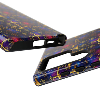 Tough Cases, Libra, Zodiac v2, Metal Pattern