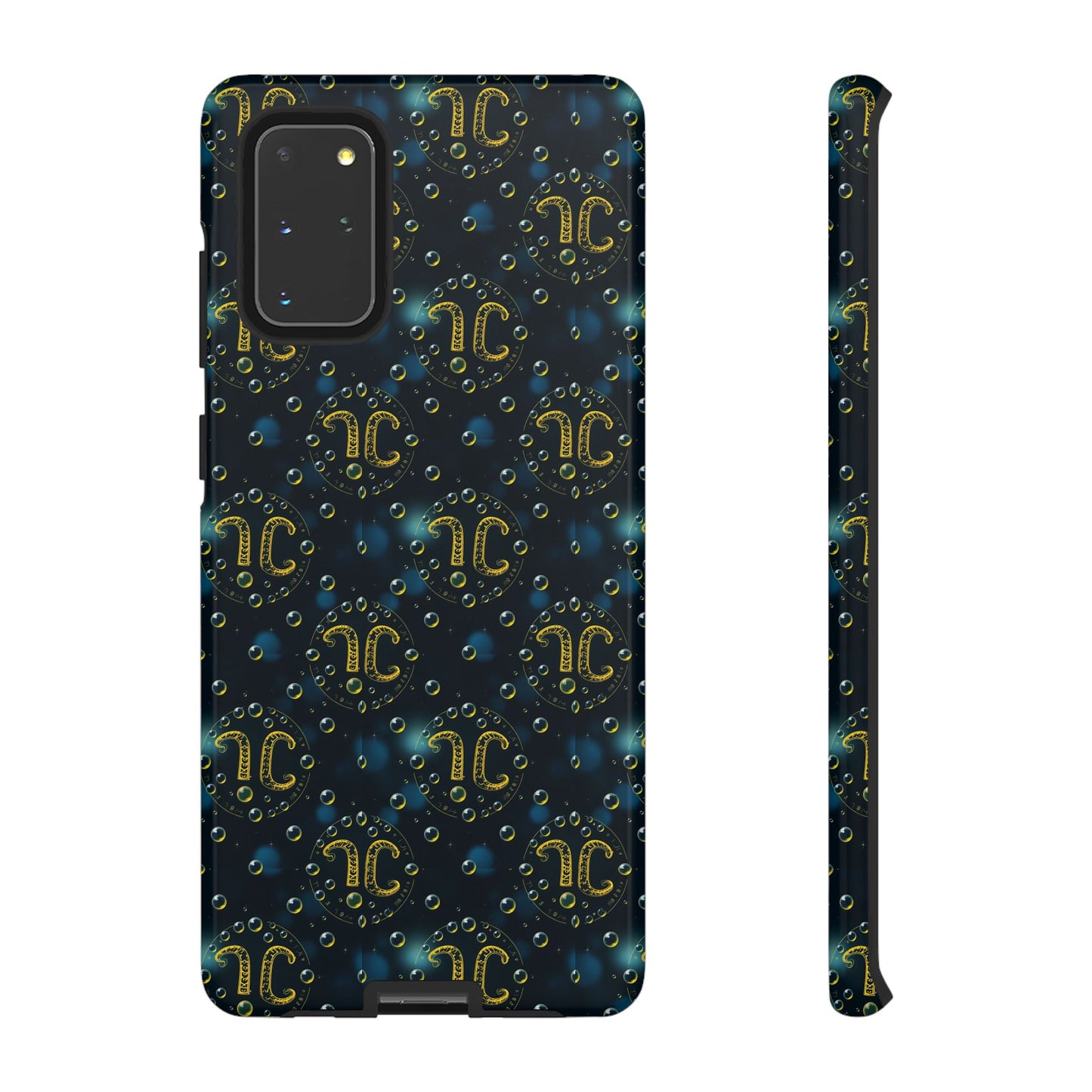 Tough Cases, Aquarius, Zodiac v2, Bubble Pattern