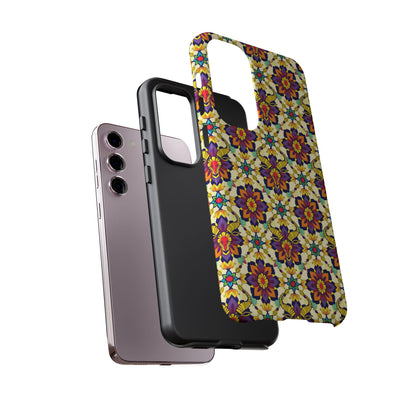 Tough Cases, Taurus, Zodiac v1, Flower Pattern