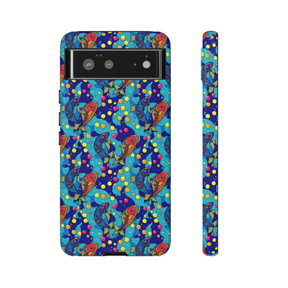 Tough Cases, Pisces, Zodiac v2, Bubble Pattern