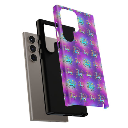 Tough Cases, Aquarius, Zodiac, Metal Pattern