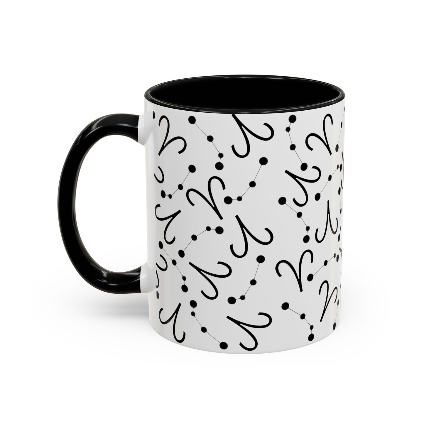 Accent Coffee Mug with the Aries sign (11, 15oz)