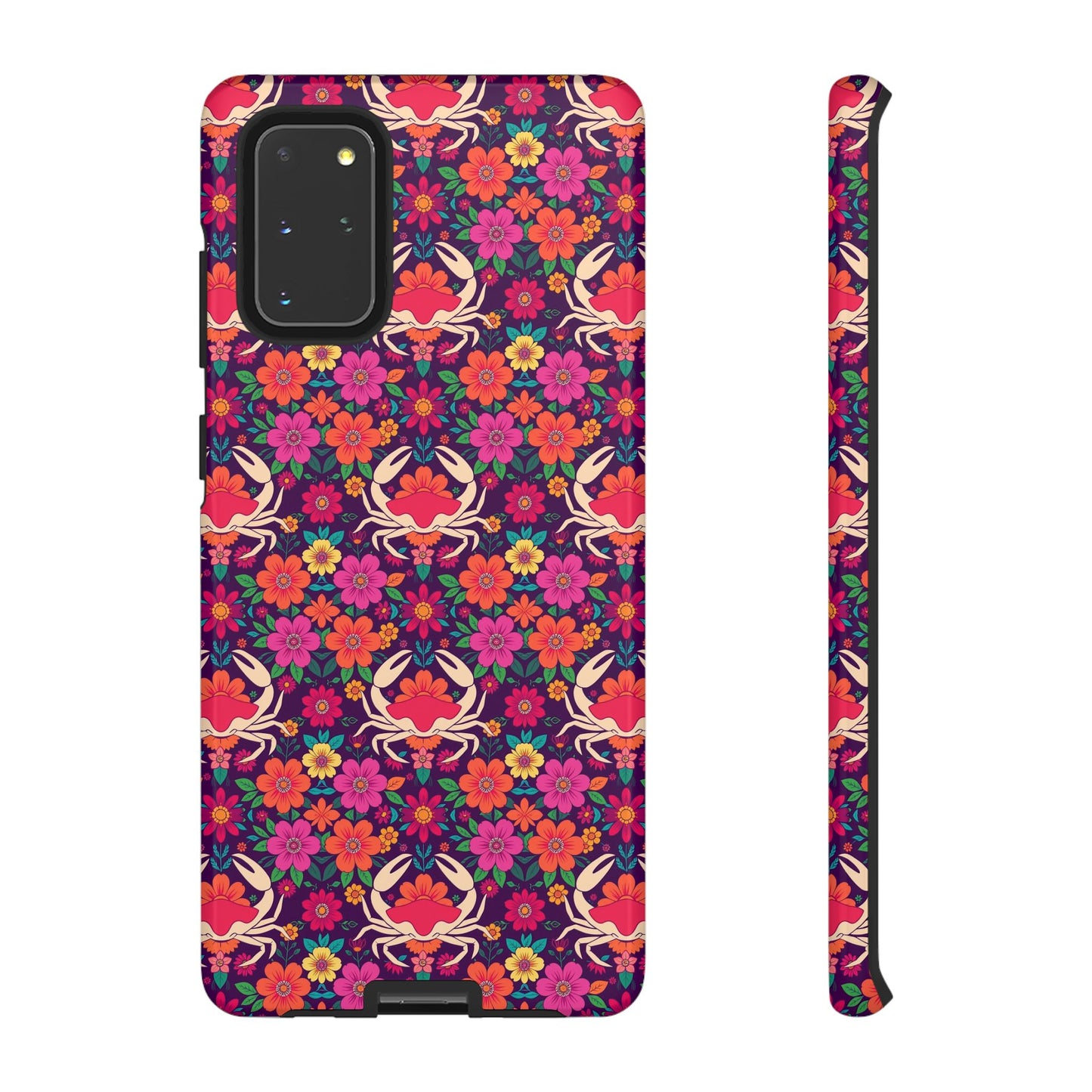 Tough Cases, Cancer, Zodiac v1, Flower Pattern