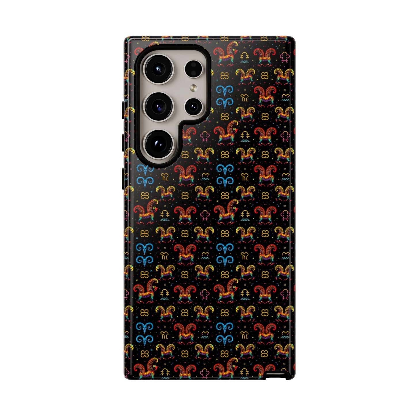 Tough Cases, Aries, Zodiac v1, Metal Pattern