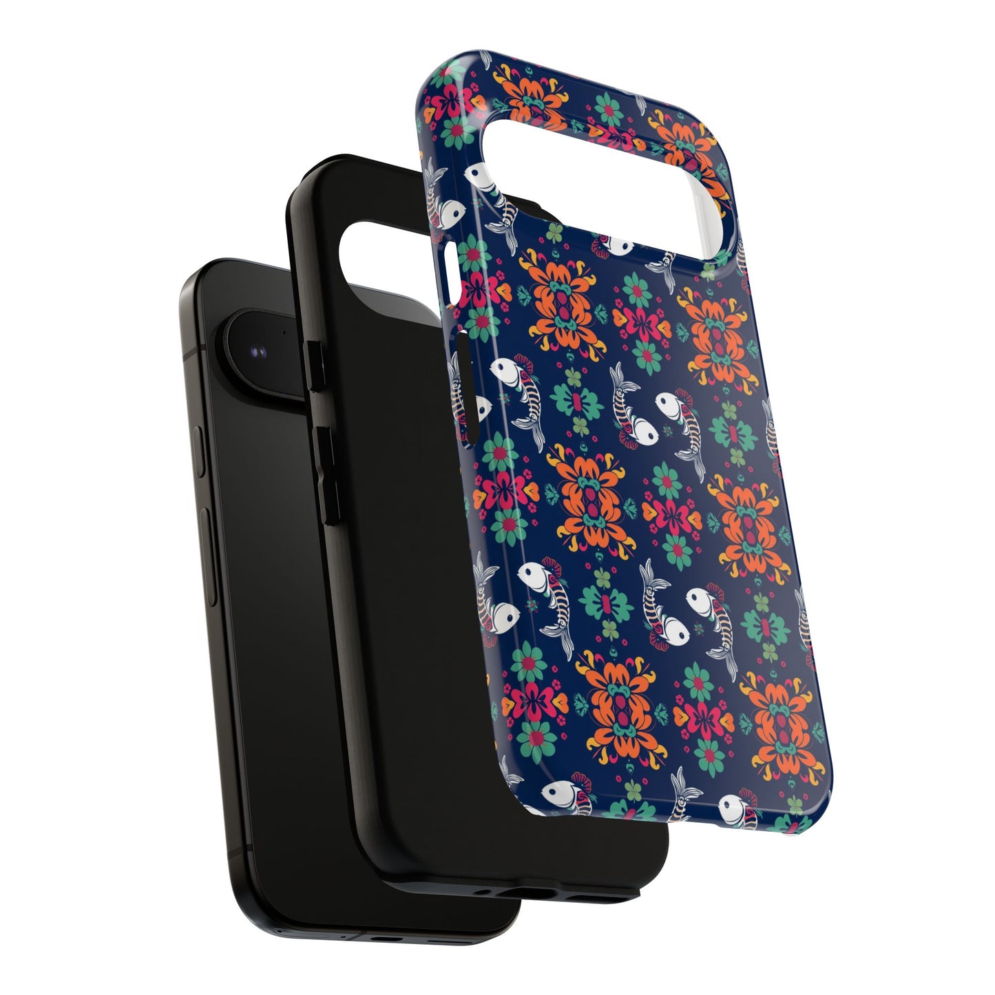 Tough Cases, Pisces, Zodiac, Flower Pattern