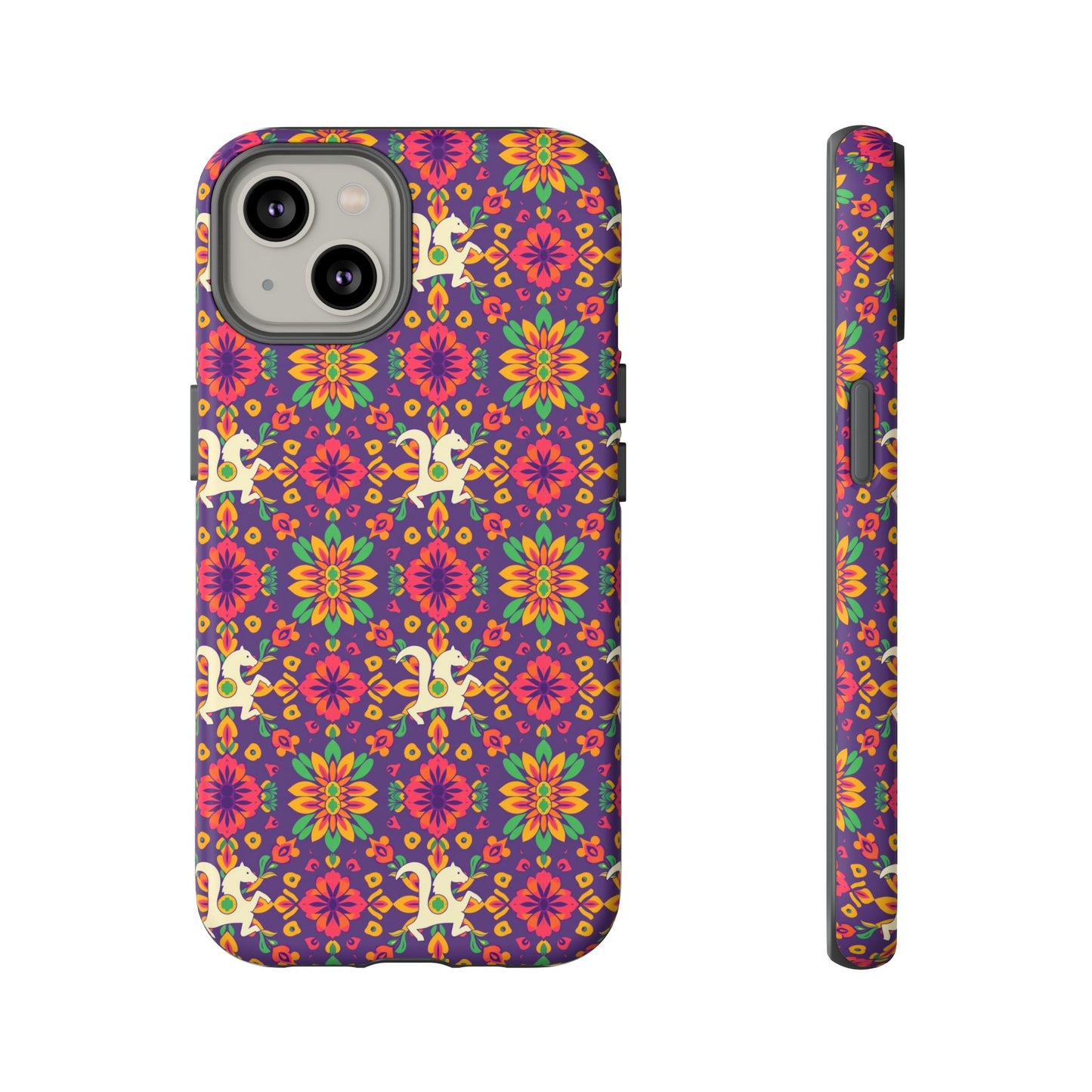 Tough Cases, Aquarius, Zodiac v1, Flower Pattern
