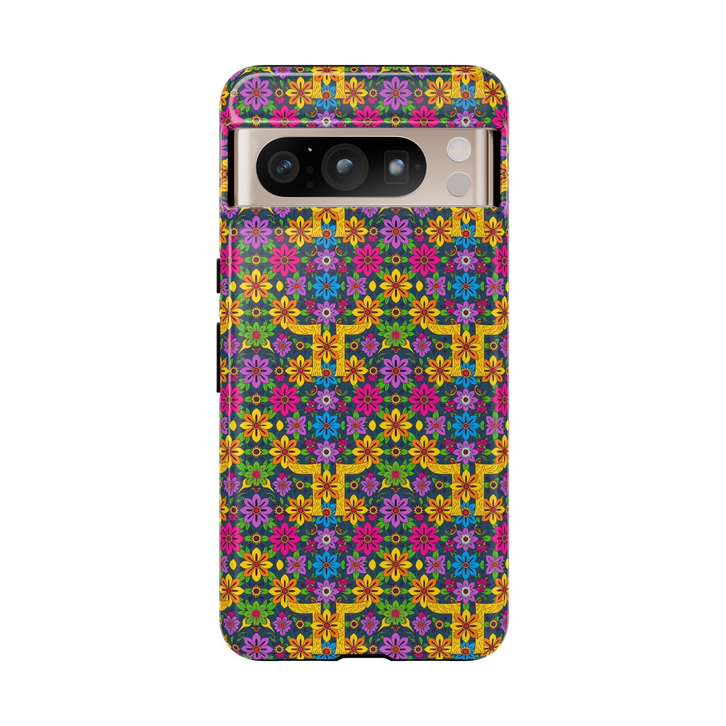 Tough Cases, Gemini, Zodiac v3, Flower Pattern