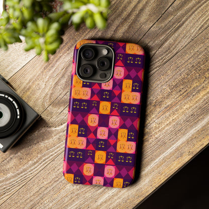 Tough Cases, Libra, Zodiac v1, Shape Pattern