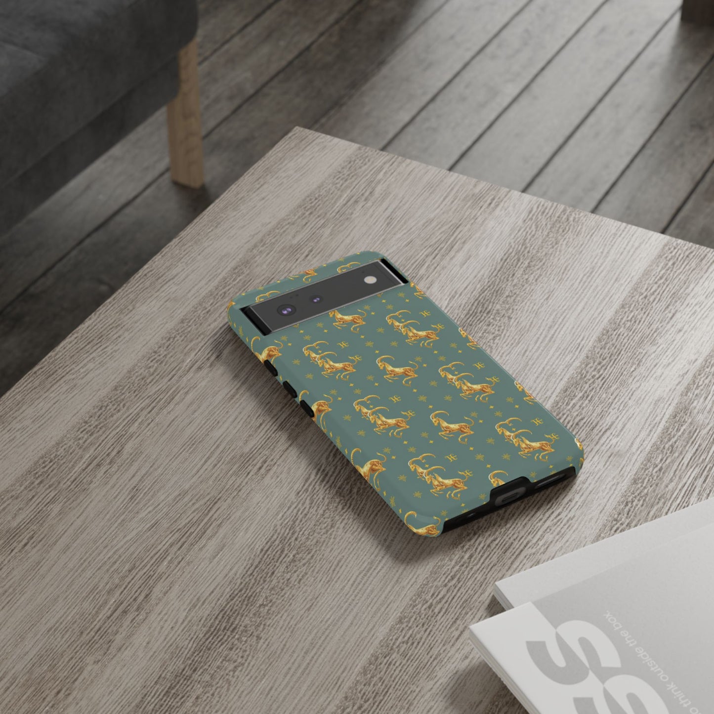 Tough Cases, Capricorn, Zodiac v1, Metal Pattern