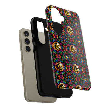 Tough Cases, Capricorn, Zodiac v2, Flower Pattern