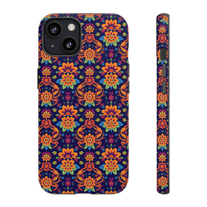 Tough Cases, Cancer, Zodiac, Flower Pattern