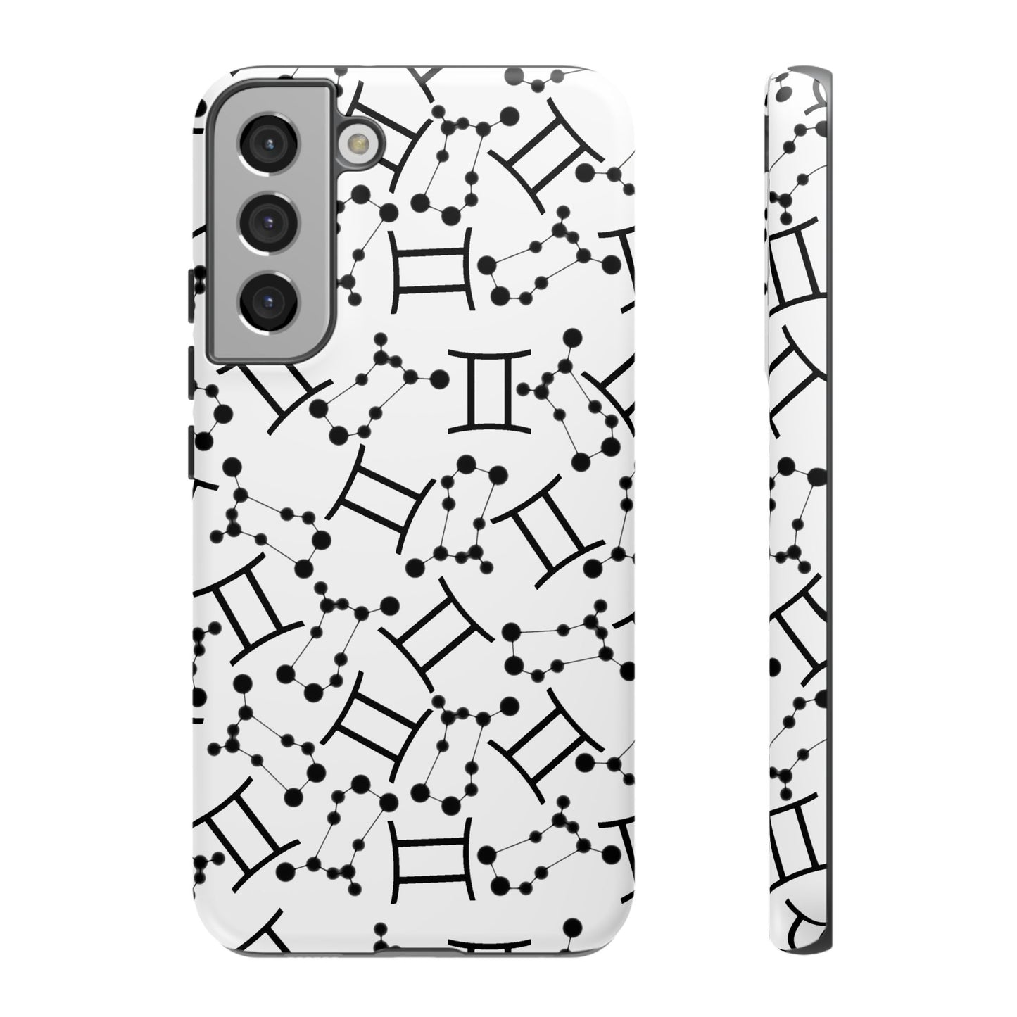 Tough Cases with the Gemini Zodiac sign for iPhone, Samsung Galaxy, and Google Pixel devices