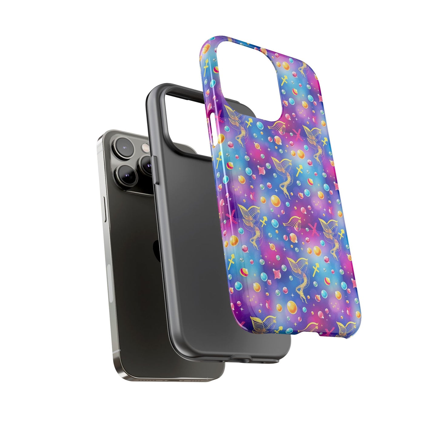 Tough Cases, Sagittarius, Zodiac v3, Bubble Pattern