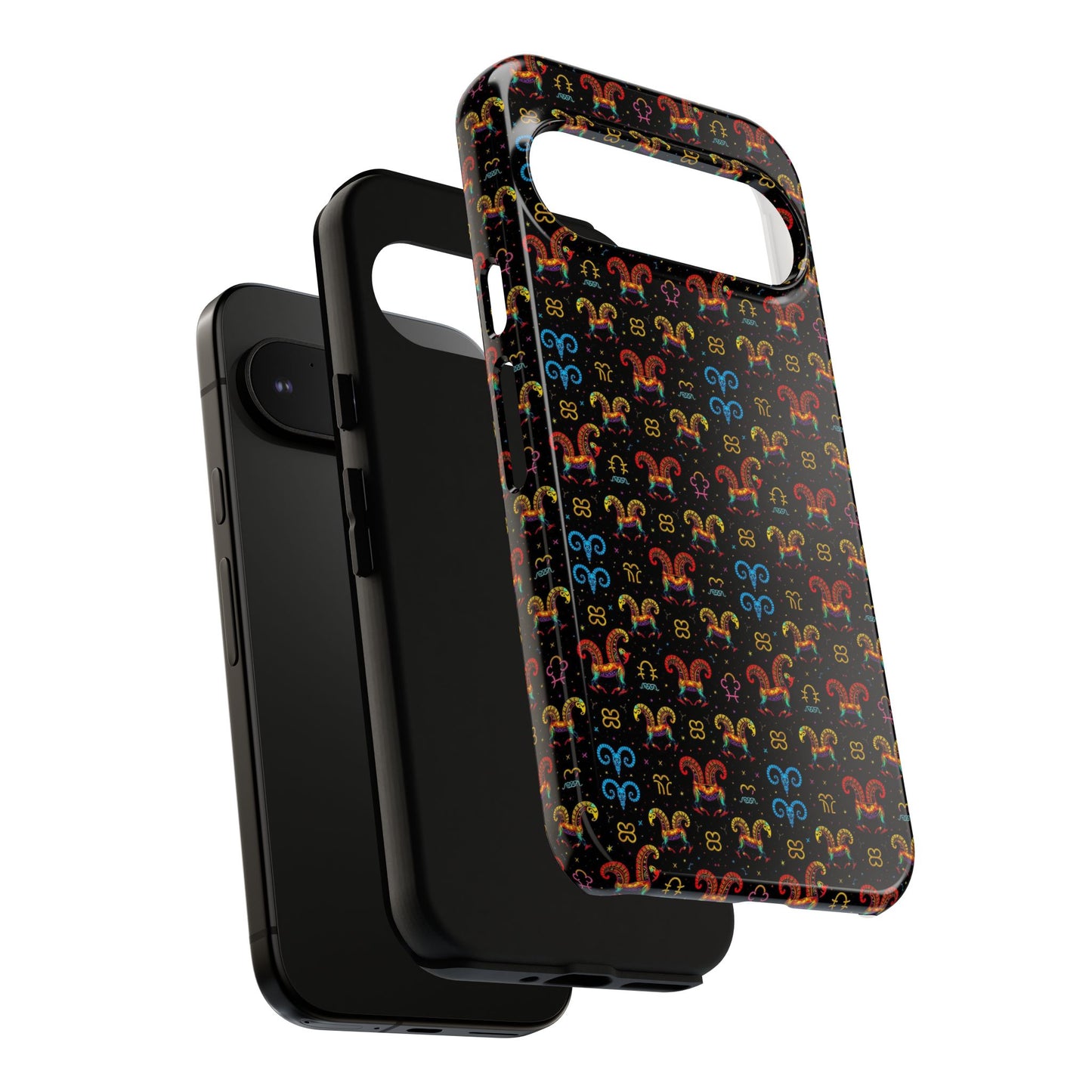 Tough Cases, Aries, Zodiac v1, Metal Pattern