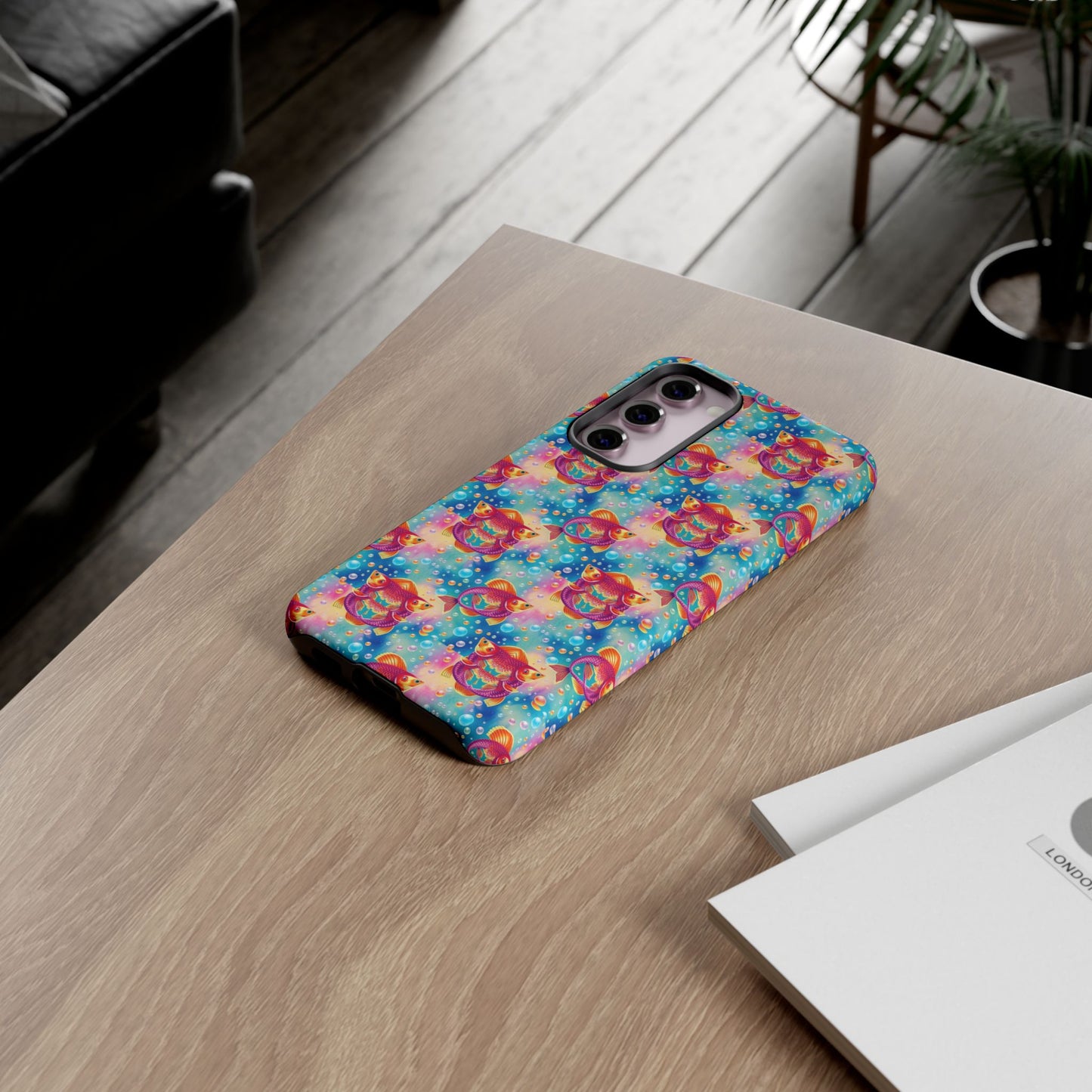 Tough Cases, Pisces, Zodiac v1, Bubble Pattern