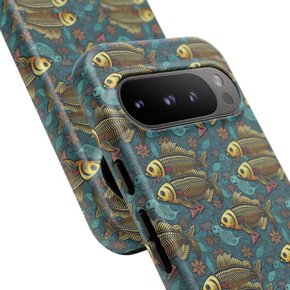 Tough Cases, Pisces, Zodiac v1, Metal Pattern