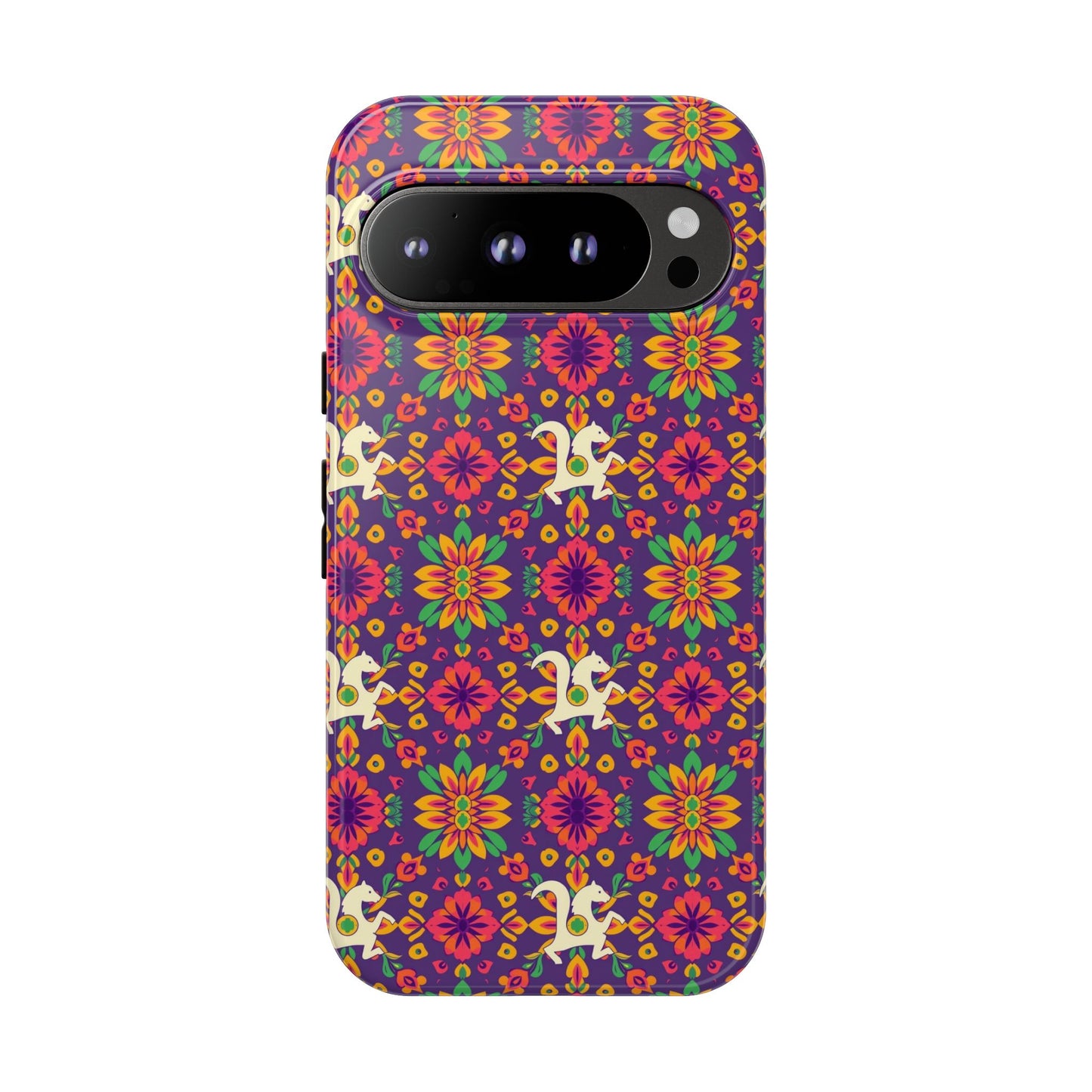 Tough Cases, Aquarius, Zodiac v1, Flower Pattern
