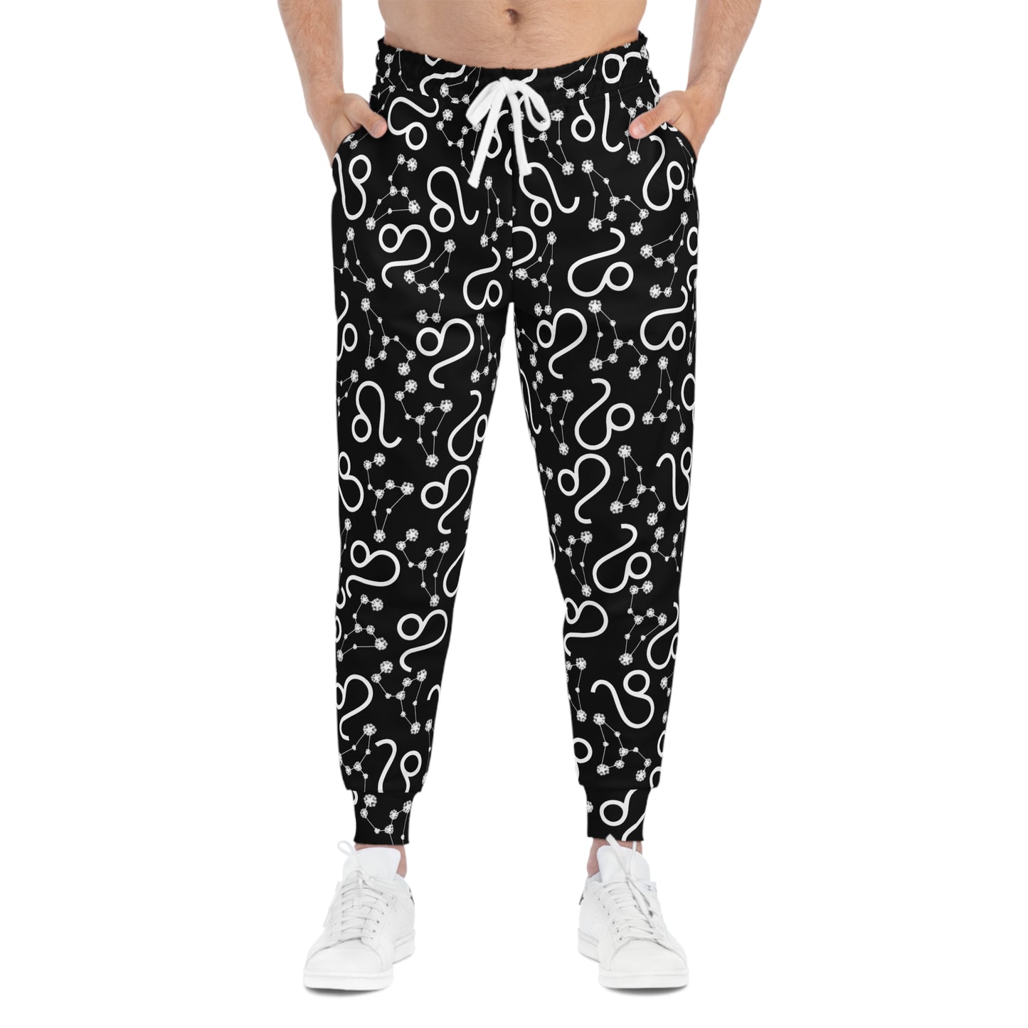 Athletic Joggers Leo Zodiac sign (AOP)
