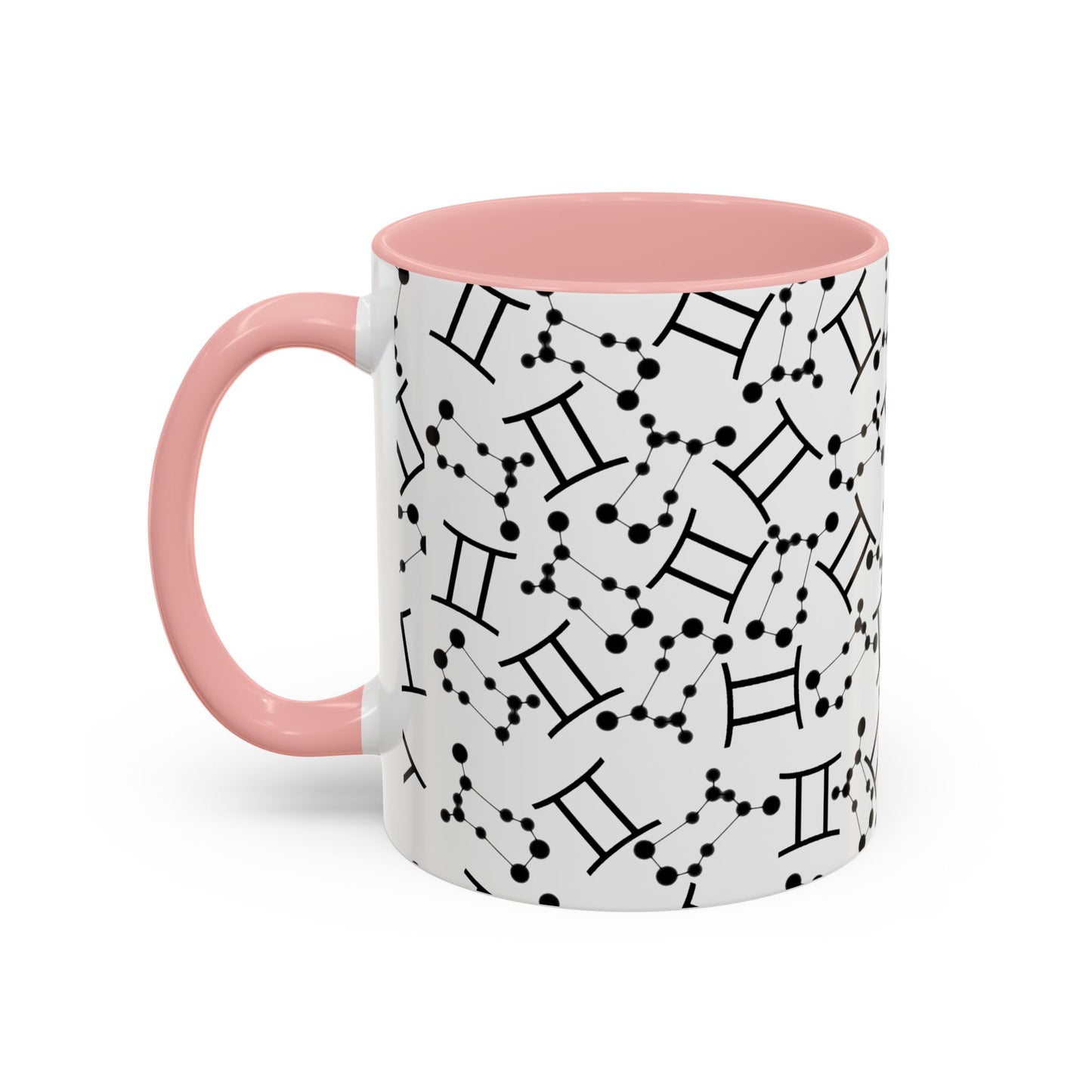 Accent Coffee Mug with the Gemini sign (11, 15oz)