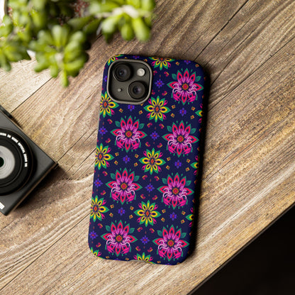 Tough Cases, Scorpio, Zodiac v4, Flower Pattern