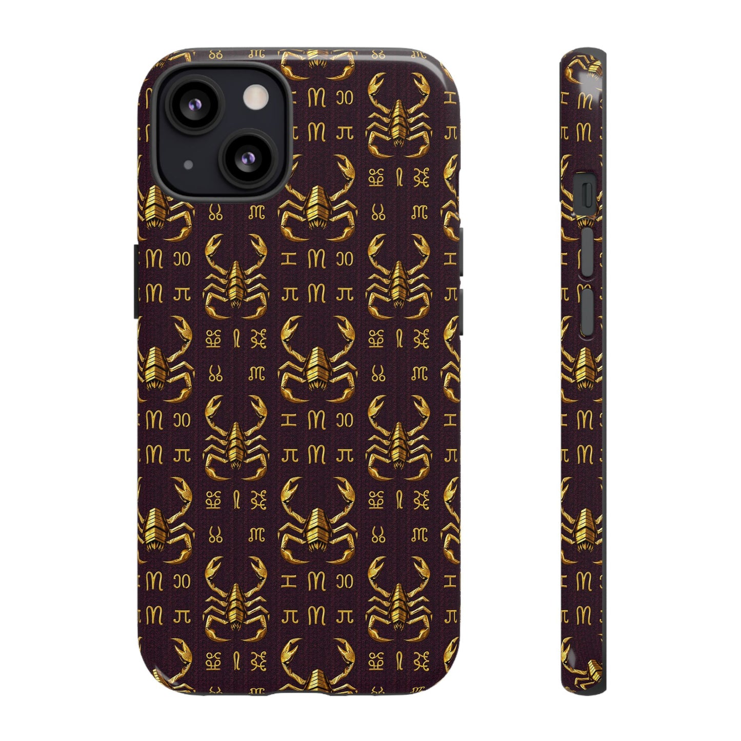 Tough Cases, Scorpio, Zodiac v2, Metal Pattern