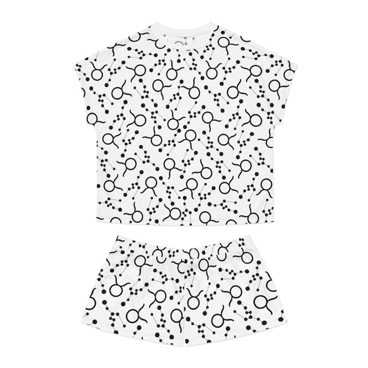 Women's Short Pajama Set Taurus Zodiac Sign (AOP)