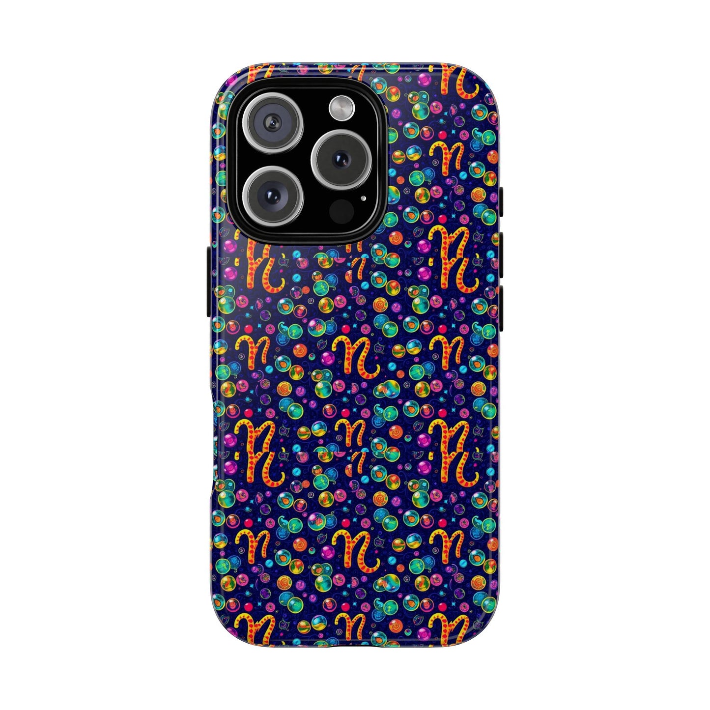 Tough Cases, Aquarius, Zodiac, Bubble Pattern